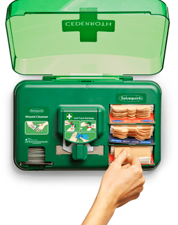CR405080 Cederroth Wound care dispenser hand 01 F Low.png