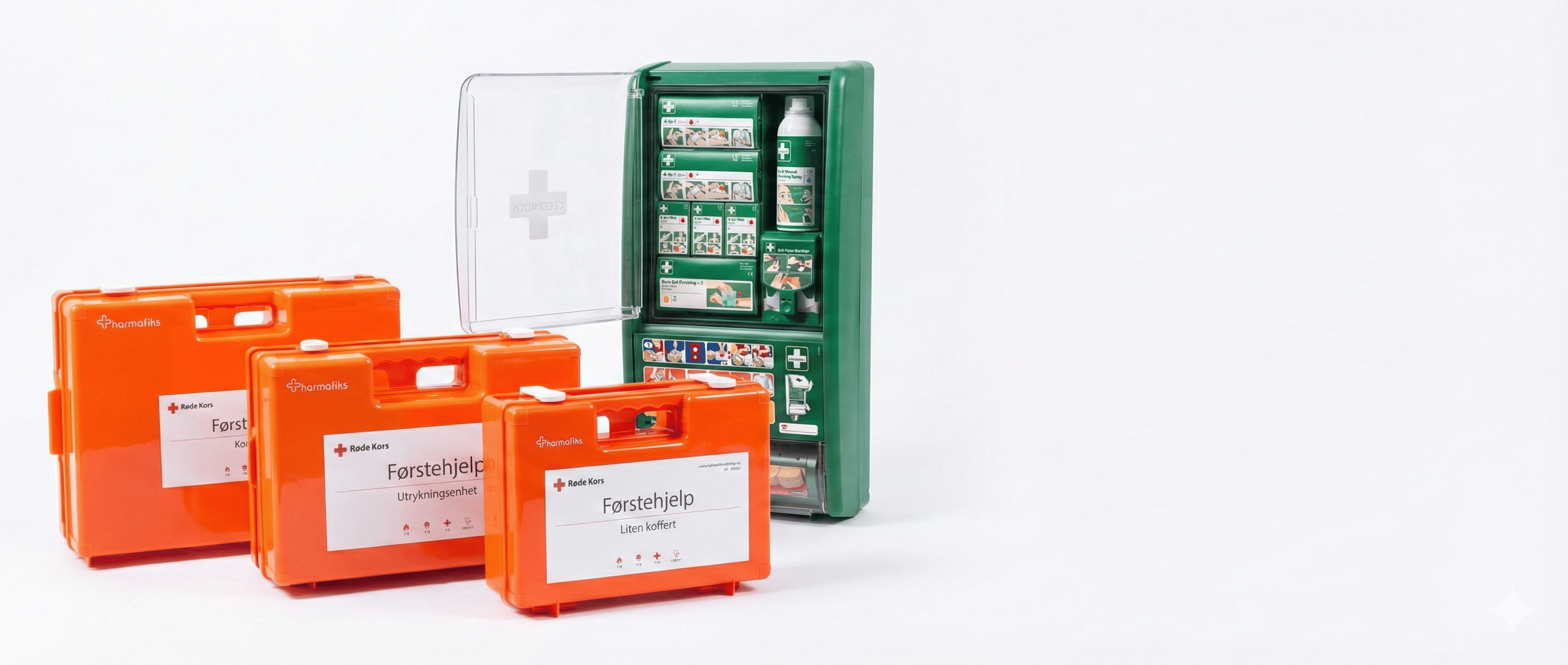 Førstehjelps koffert