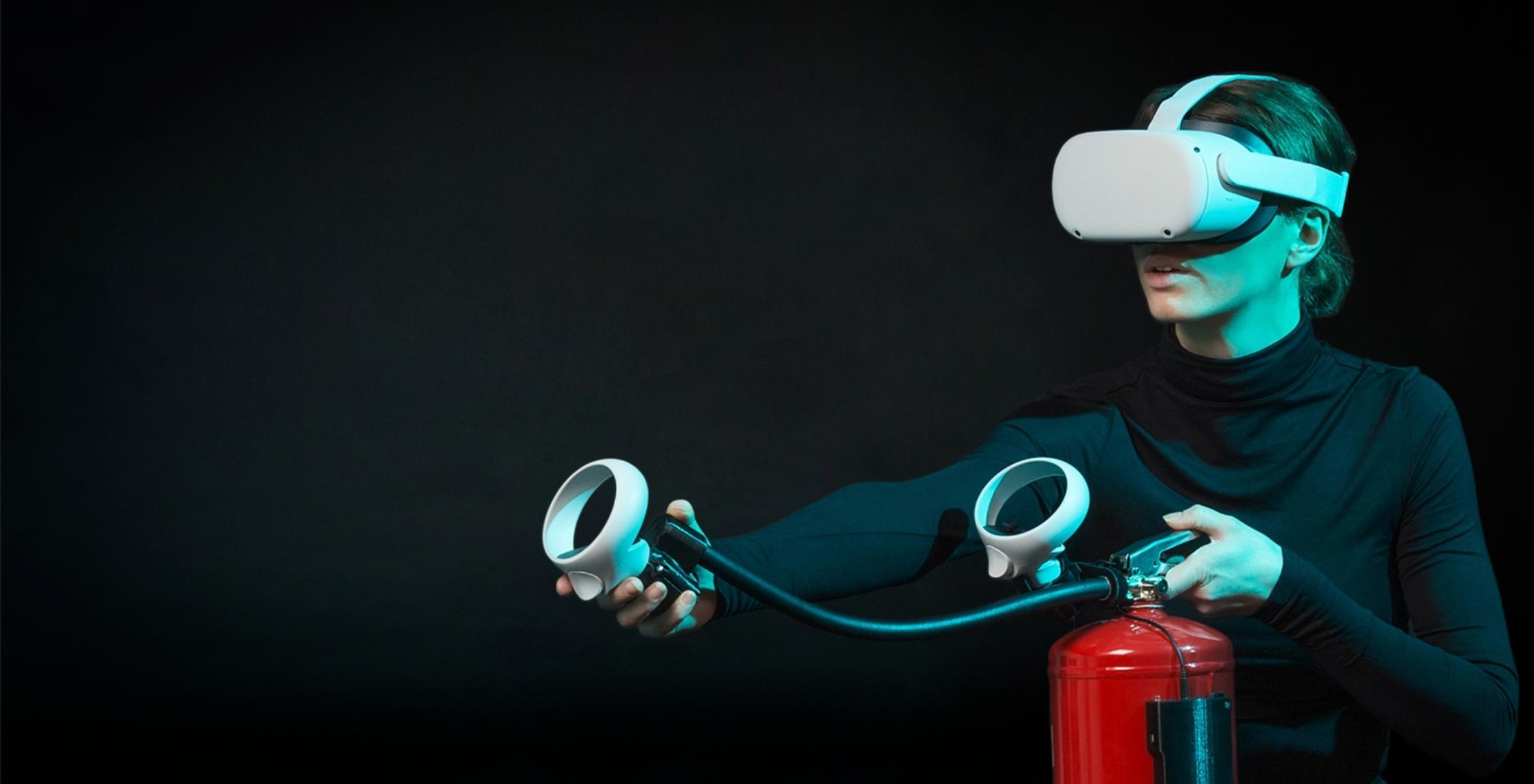 Opplæring i brannslukking med VR-teknologi