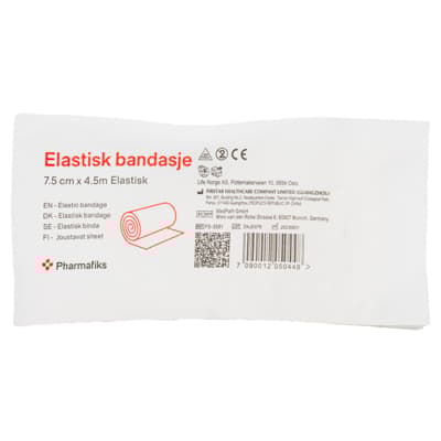 FM101010 Elastisk bandasje Pharmafiks 7,5cmx4,5m_front .JPG