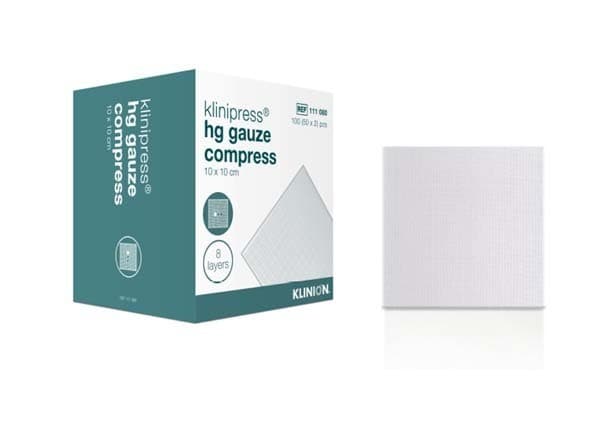 FM408010 Kompress gas Klinion steril 8 lag 10x10cm 2pk.jpg
