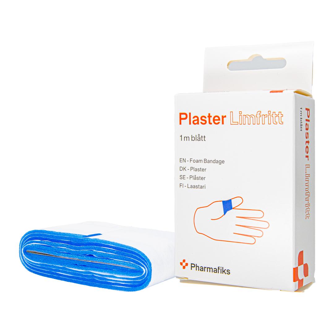 FM022120 Limfritt plaster Pharmafix 6cmx1m blå_m emballasje.jpg