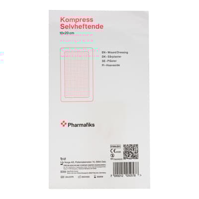 FM408025 Kompress Selvheftende Pharmafiks 10x20cm_front.JPG