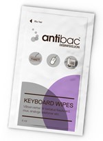 Antibac desinfeksjon tastatur våtservietter 80 stk