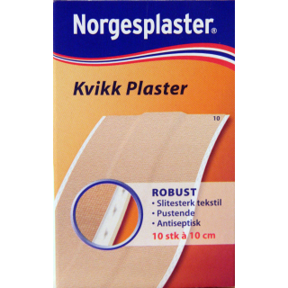 Norgesplaster tekstil 6cmx10cm (4124)