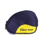 Lommemaske laerdal m/O2 adapter i blå softpack