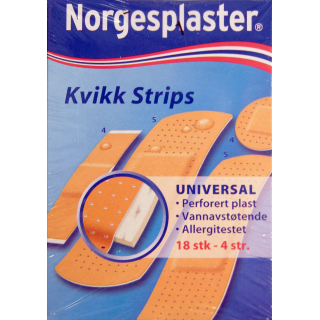 Plaster Norgesplaster plast 4127 18 strips