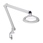 Lupelampe Circus LED 3,5D, hvit medisinsk godkjent