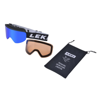 Leki Viper Vision Skibrille - Black Shadow