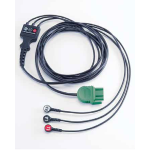 LP1000 EKG CABLE ASSEMBLY-3 WIRE ECG, IEC Lifepak