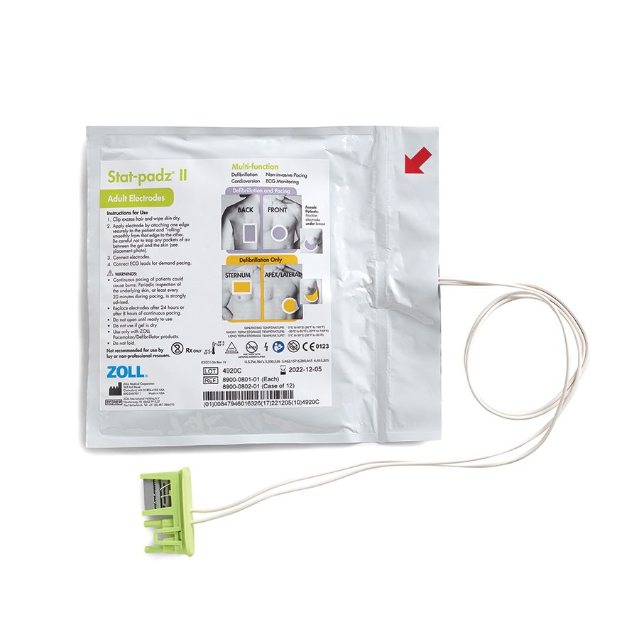 Zoll AED Plus elektroder standard - Røde Kors Førstehjelp